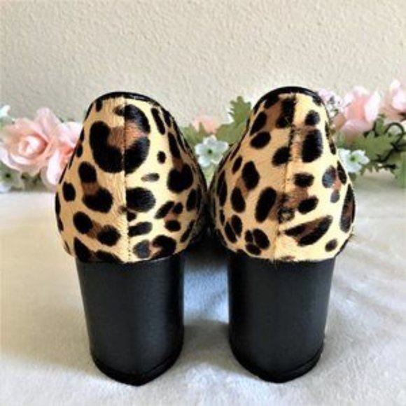 Marc Fisher Leopard Pointed Toe Pumps - NWOT 6 & 9 - Picture 6 of 6